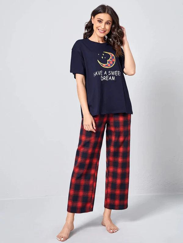 Have a Sweet Dream Printed Night Suit
