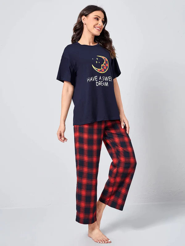 Have a Sweet Dream Printed Night Suit