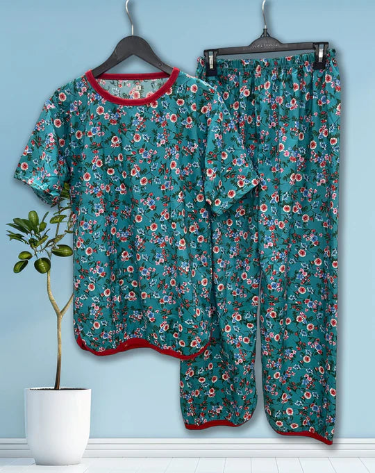 TWINBLOOM PRINTED SHIRT AND TROUSER