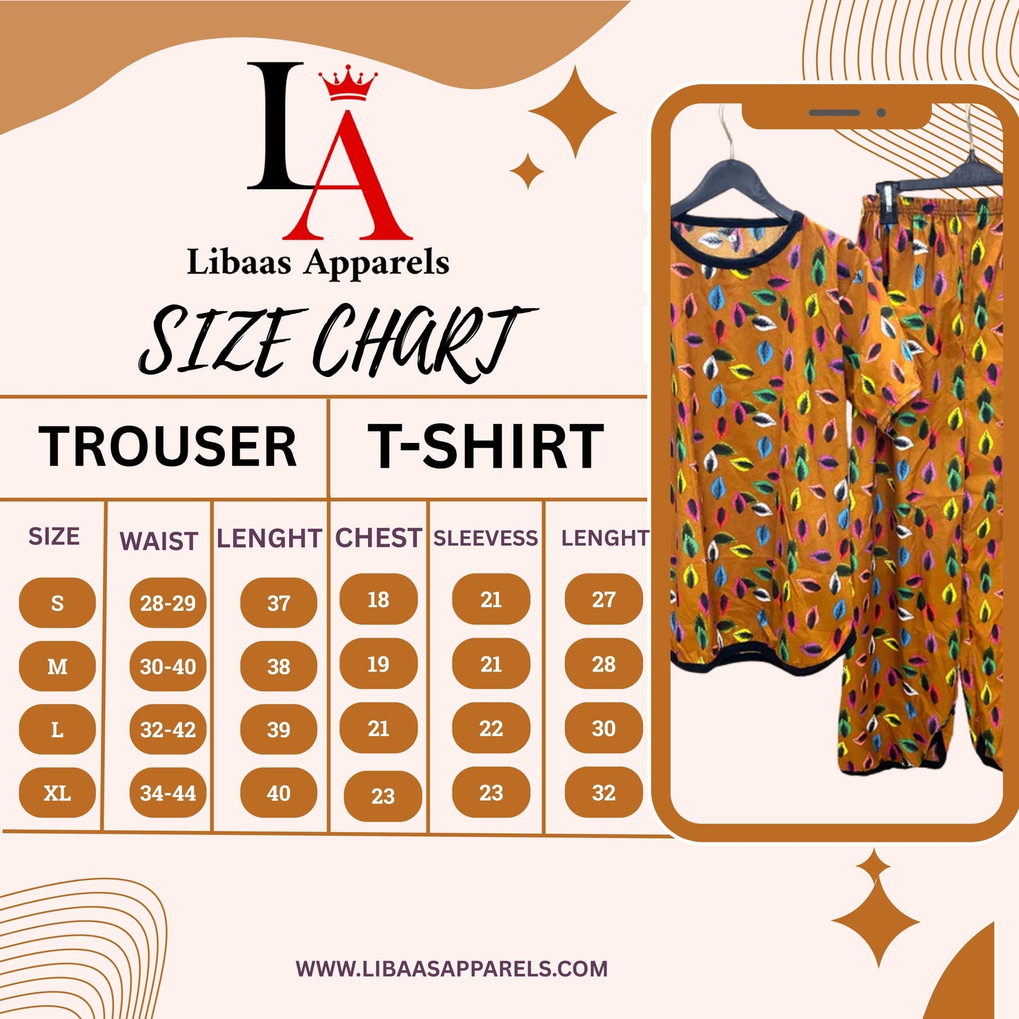 PAINTED LEAF PRINTED SHIRT AND TROUSER