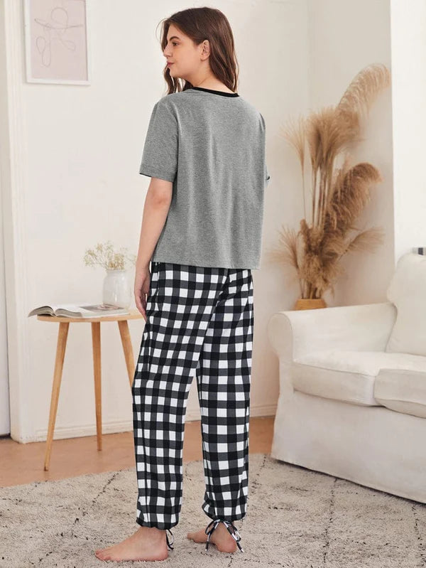 Give me Coffee now Printed Night Suit