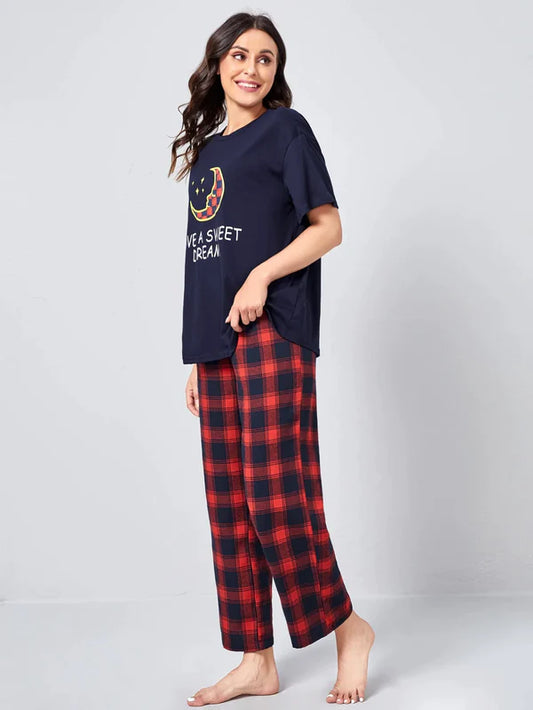 Have a Sweet Dream Printed Night Suit