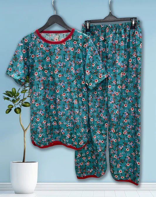 TWINBLOOM PRINTED SHIRT AND TROUSER