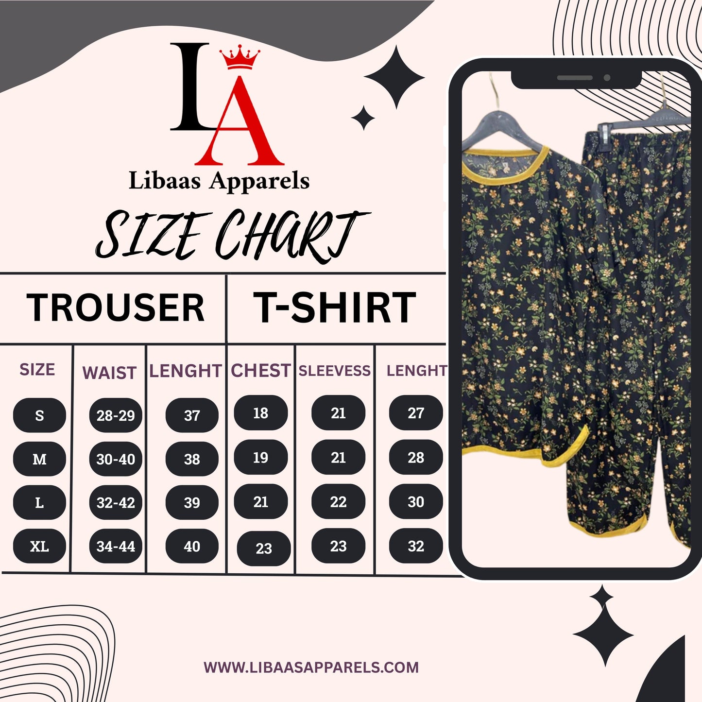 STARLIGHT BLOOM PRINTED SHIRT AND TROUSER